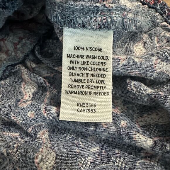 Nordstrom’s Girl’s Captain Ibiza Geo Ruffle Dress, Long Sleeve, 100% Viscose, 9m - Picture 8 of 8